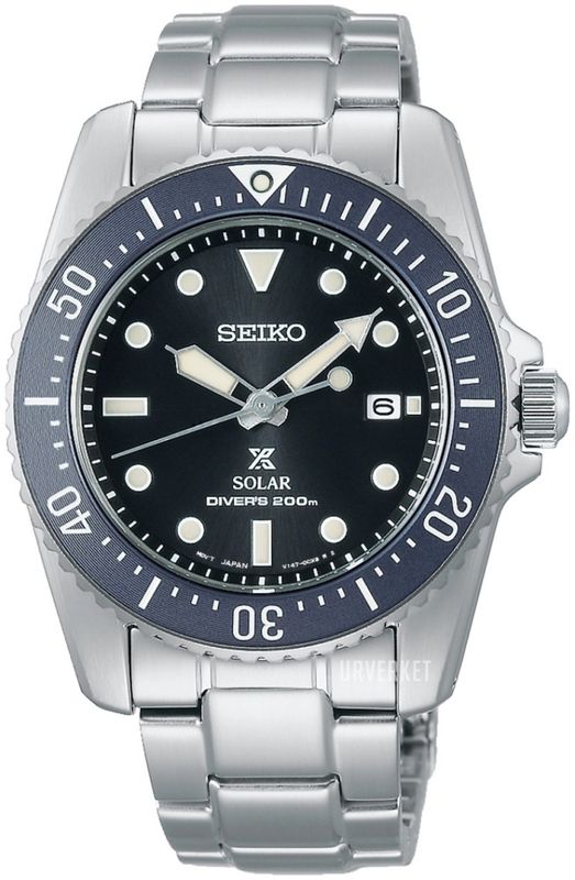 Seiko Prospex Sort/Stå SNE569P1