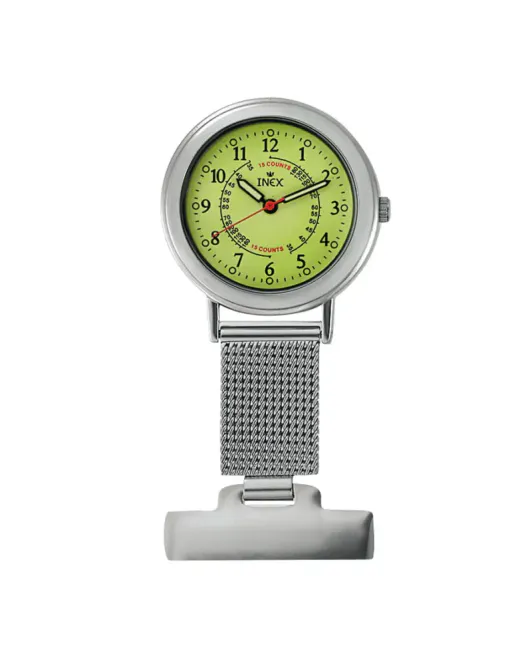 Hovedbilde Inex Søsterur Stål / Grønn 30mm