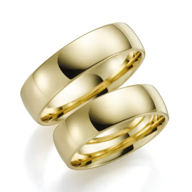 Hovedbilde GD100G6 - Gult gull giftering 6 mm