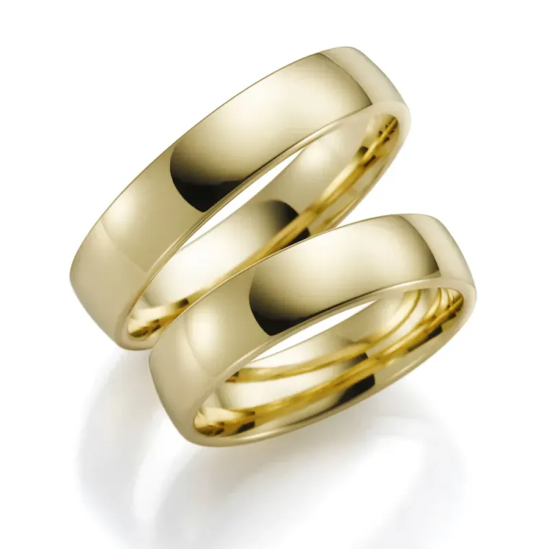 GD100G5 - Gult gull giftering 5 mm